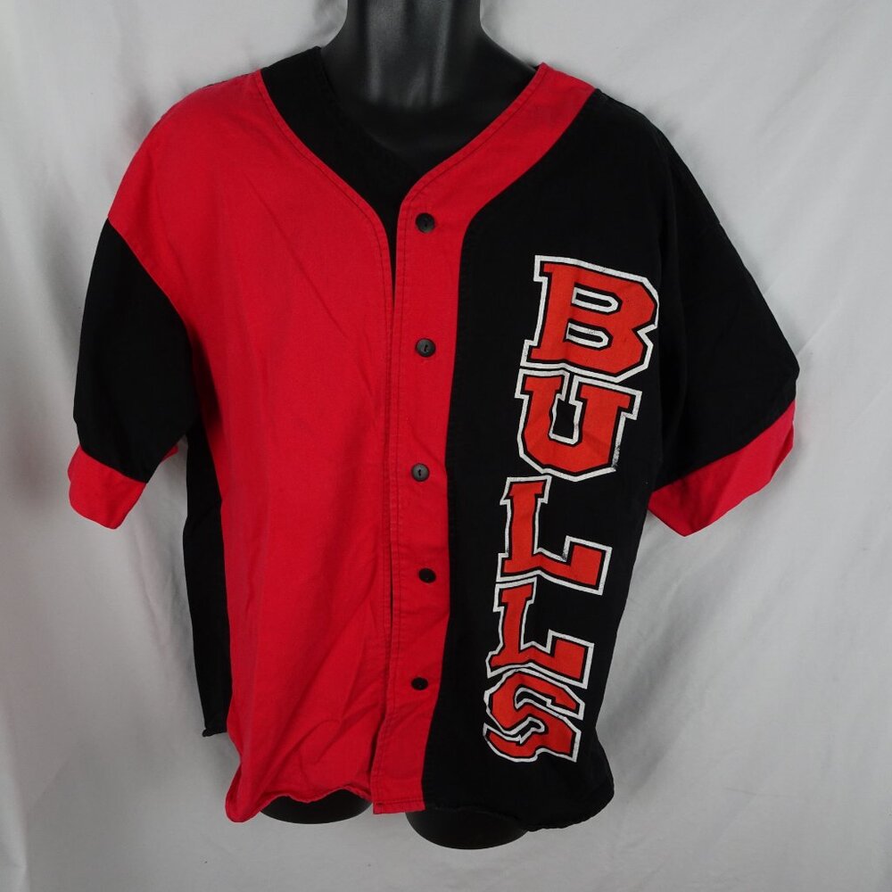 Vintage 90s NBA Chicago Bulls Button Up Size L